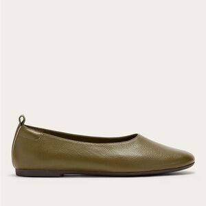 NWT Everlane The Day Glove Leather Flats Birch 7.5
